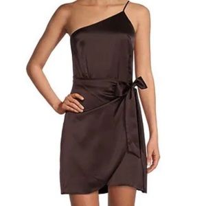 Gianni Bini One Shoulder Wrap Dress